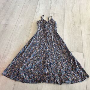 ROLLAS MIDSUMMER COAST FLORAL DRESS - BLUE size XS